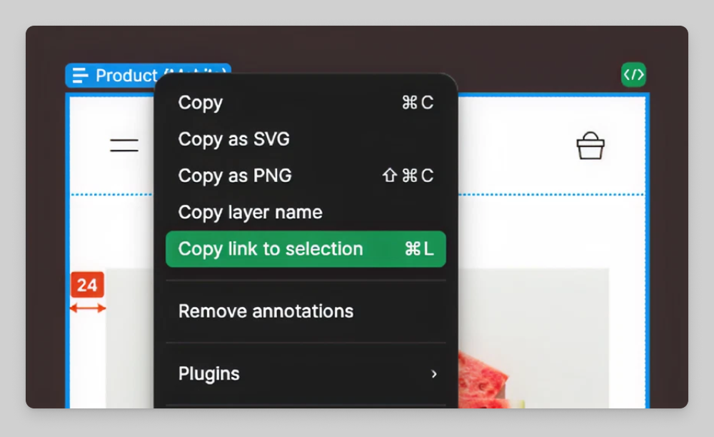 MCP client with link-based prompt